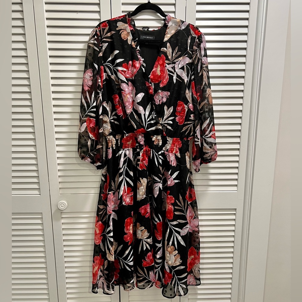 Lane Bryant Floral Dress